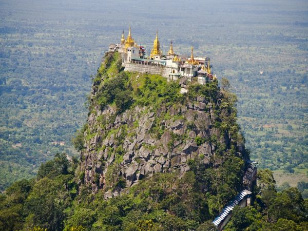 MONTE POPA - MANDALAY - MINGÚN - MANDALAY