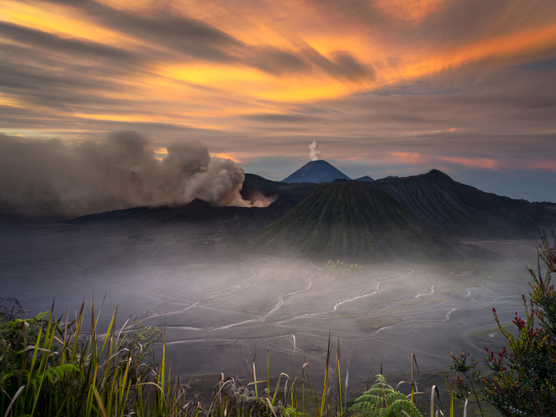 Amanecer en Monte Bromo