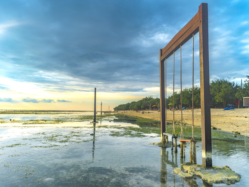 Columpio en Gili