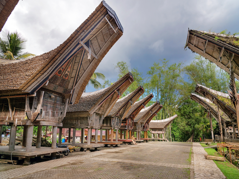 Casas barco Toraja