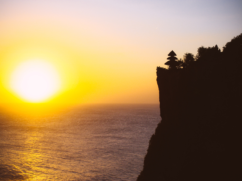 Atardecer en Uluwatu