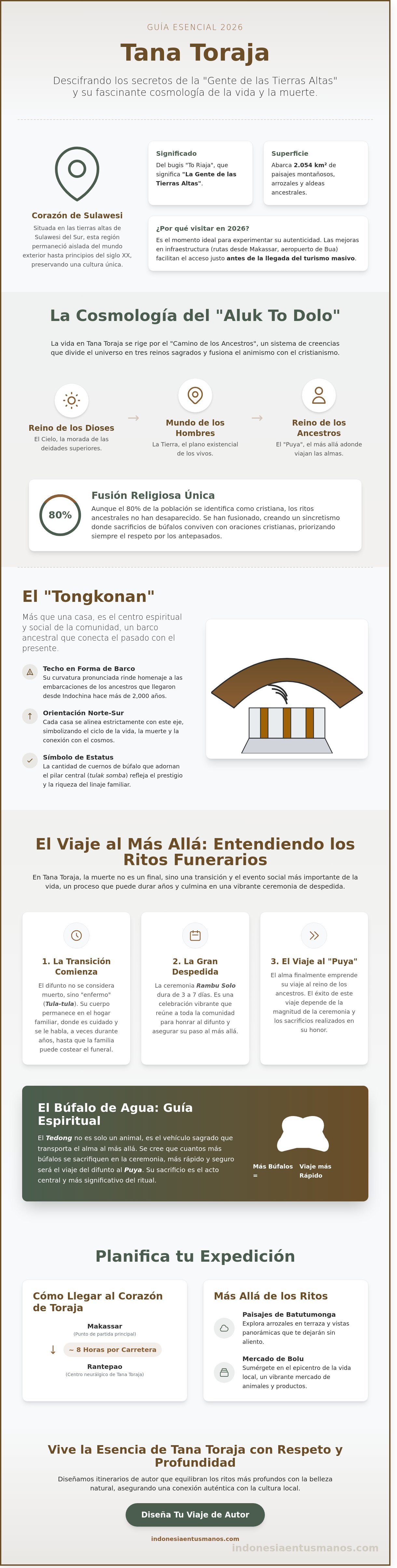Tana Toraja: Guía Completa para un Viaje al Corazón de Sulawesi en 2026