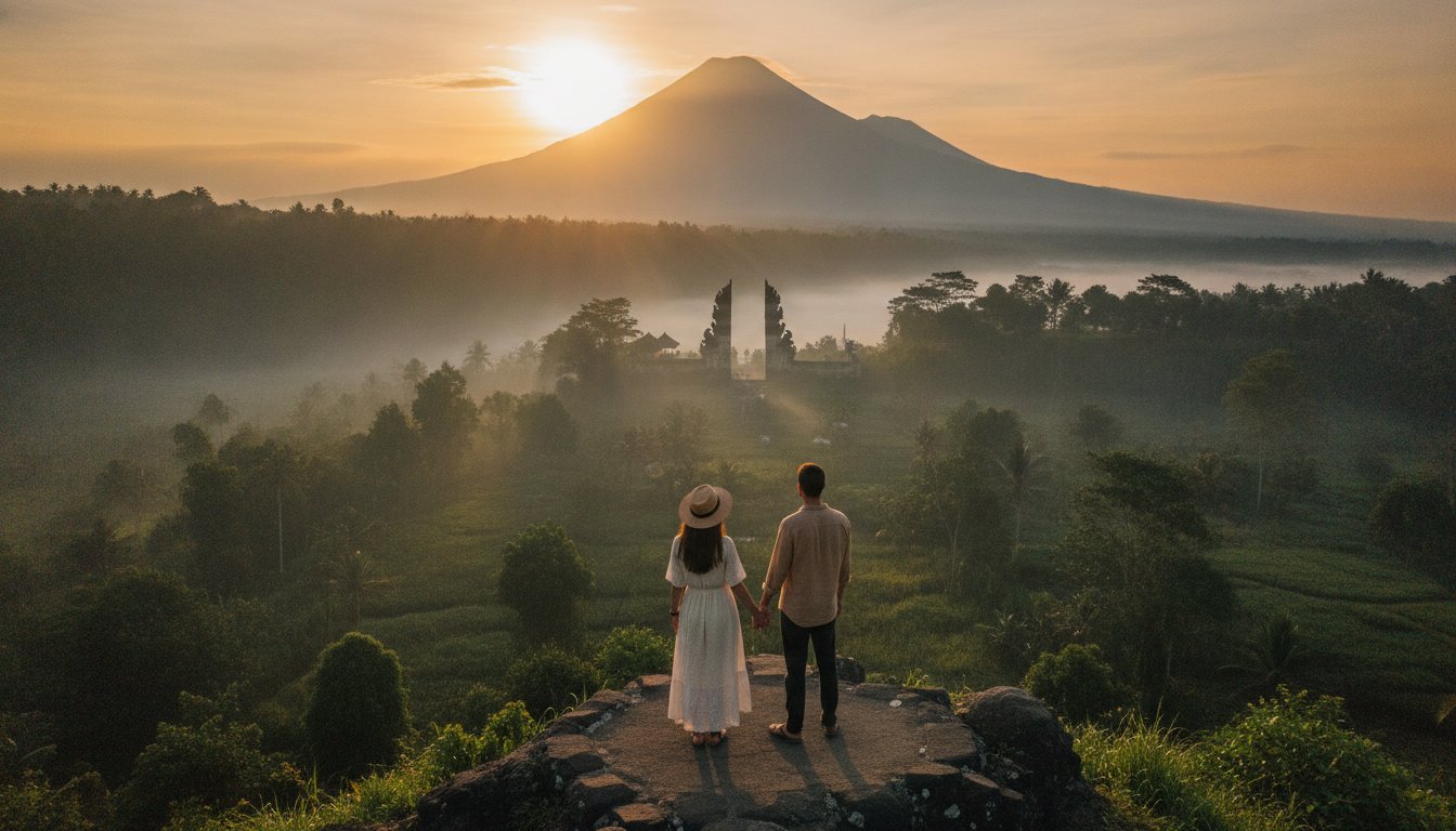 Luna de miel en Indonesia 2026: Guía para un viaje de novios de autor